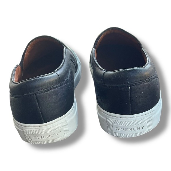 Givenchy x Disney Bambi Leather Slip On Sneakers Black Womens Designer Shoes - Picture 7 of 9